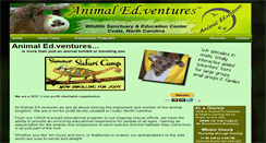 Desktop Screenshot of animal-edventures.org