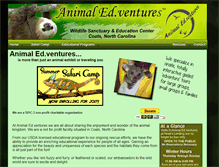 Tablet Screenshot of animal-edventures.org